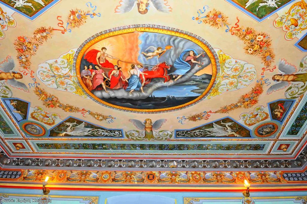 Апартаменты Aeginitiko Archontiko Aegina Экстерьер фото